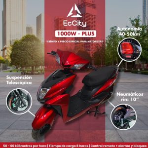 Scooter Eléctrico 1000w Marca ECCITY