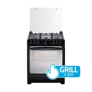 COCINA A GAS SORRENTO MAXGRILL ZAFIRO 30" NG 6 QUEMADORES